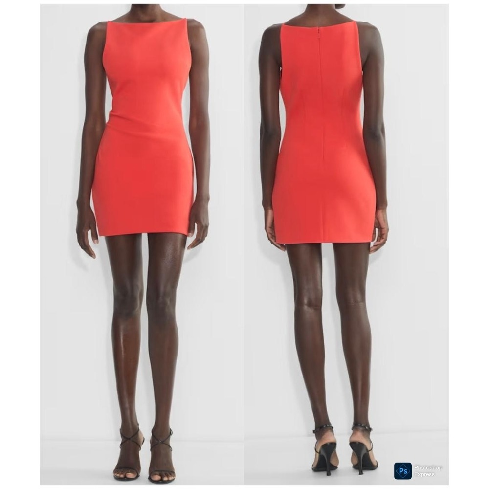 Babaton Aritzia FigureKnit Approval Dress
Boatneck Crepe Mini Dress Size Medium